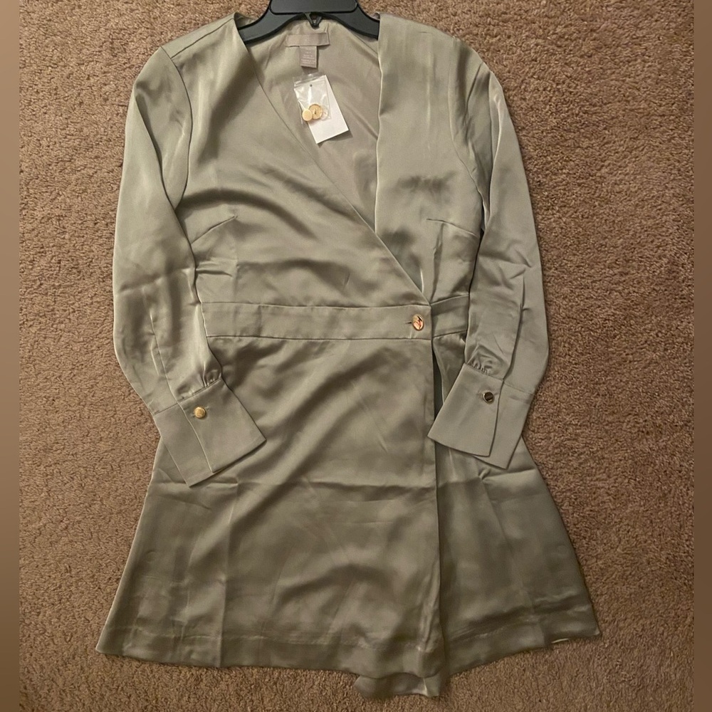 H&M Satin Dress NWT